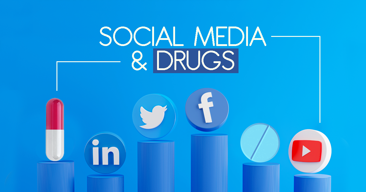 social media and drugs